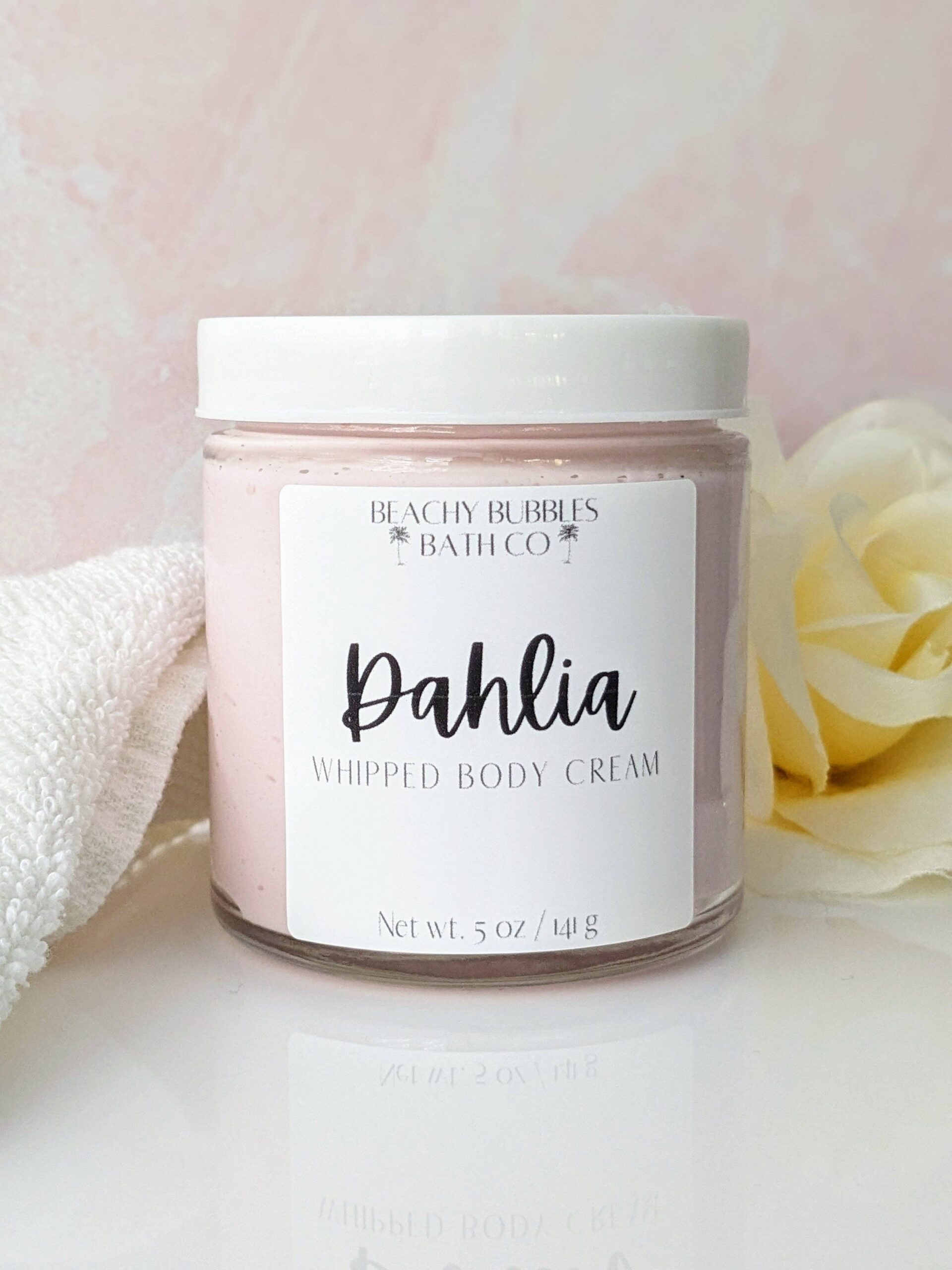 dahlia whipped body cream