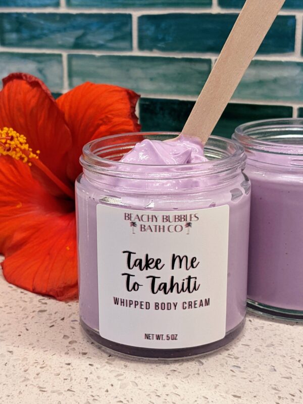 take me to tahiti whipped body cream