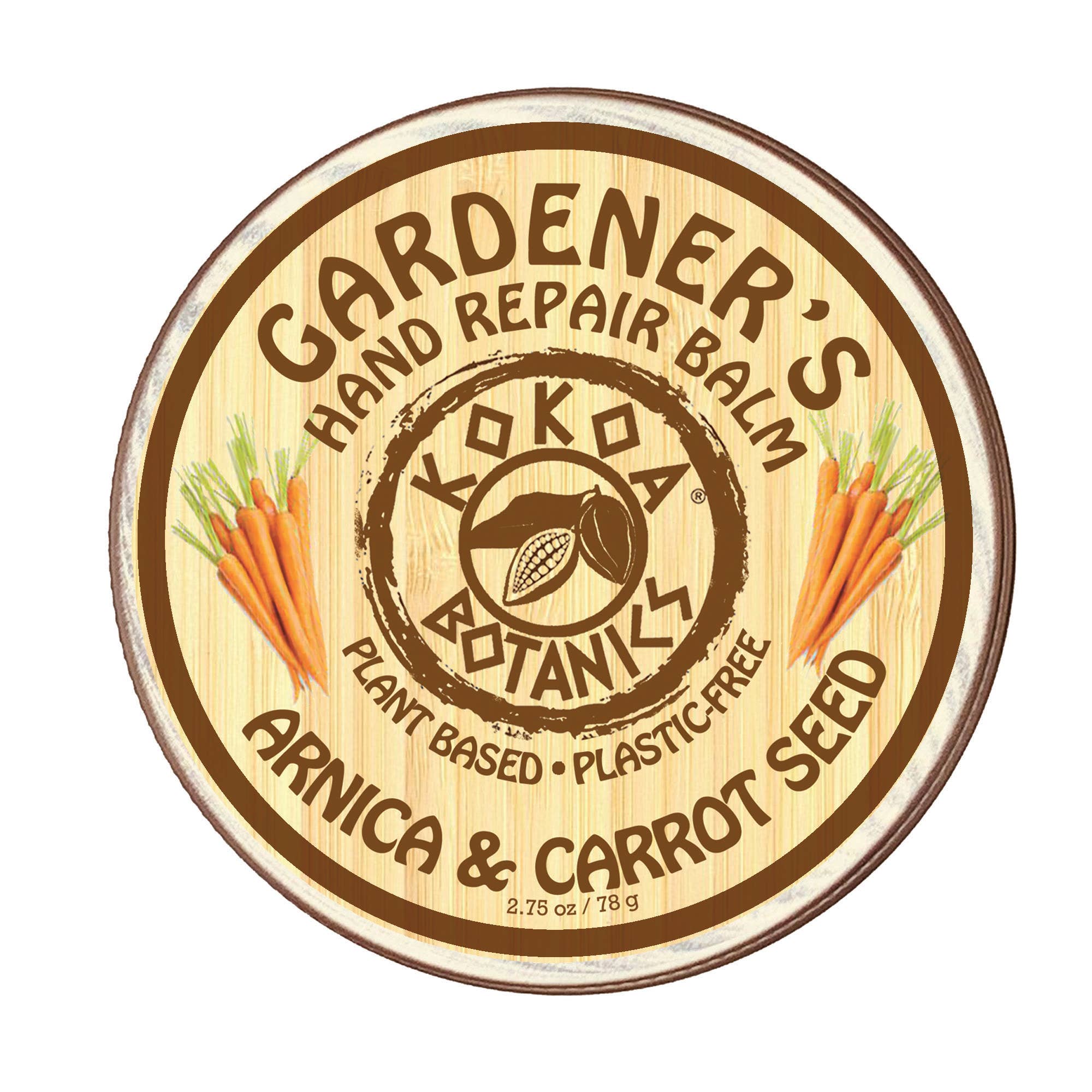 gardener's hand repair balm arnica and carrot seed