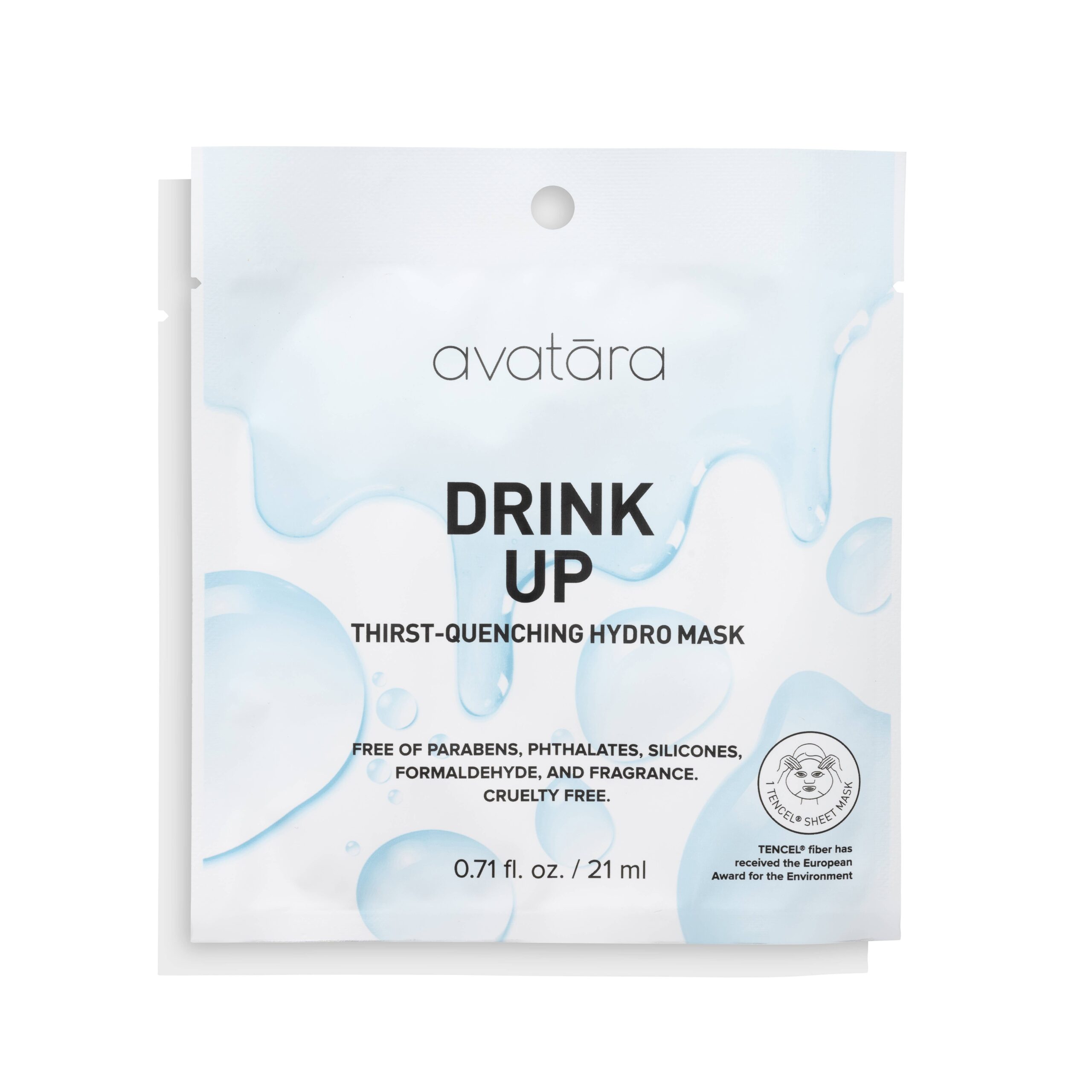 avatara drink up face mask