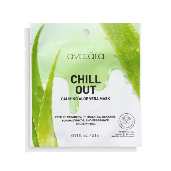 unscented avatara chill out face mask for stressed skin