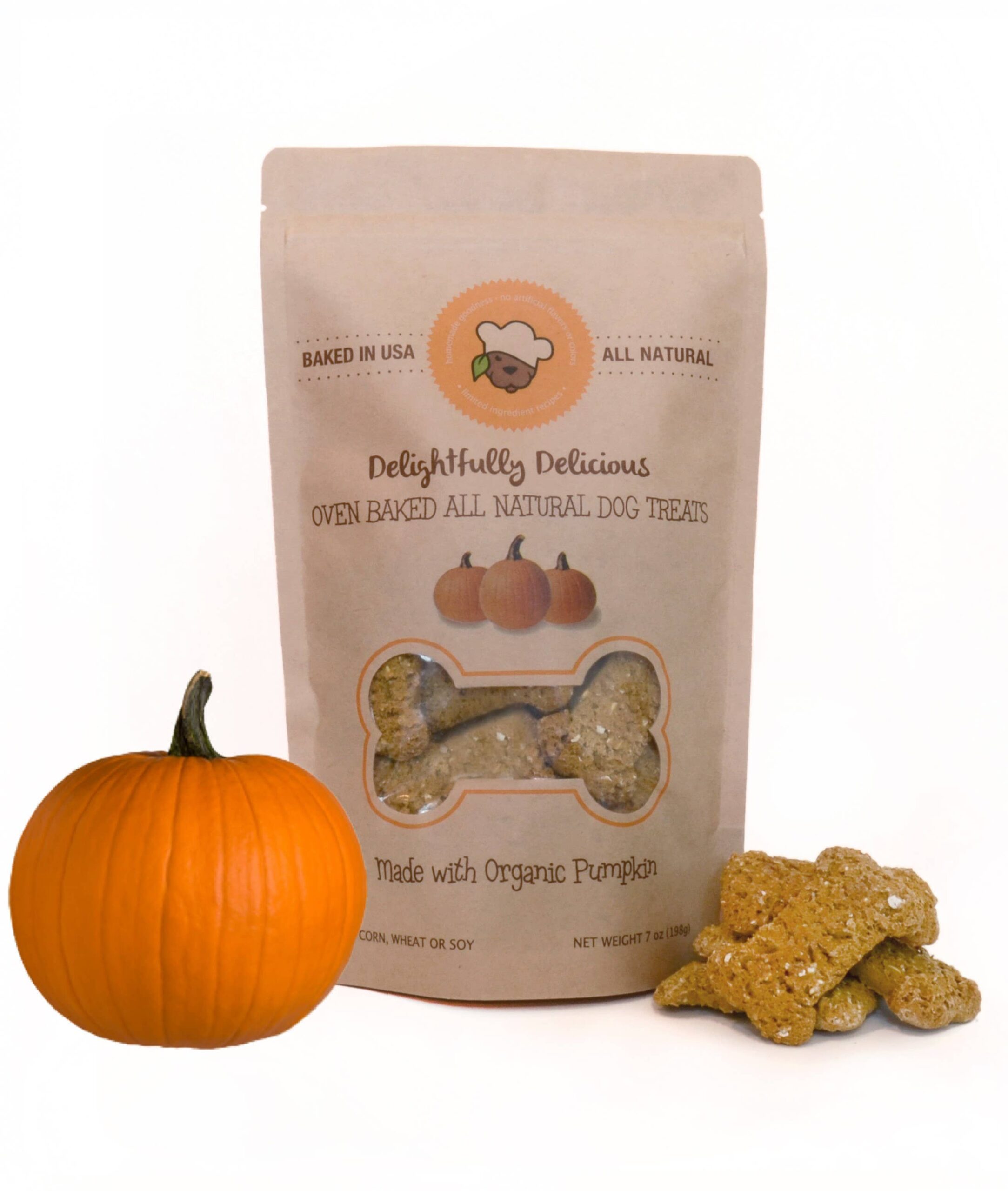 pumpkin all natural dog treats