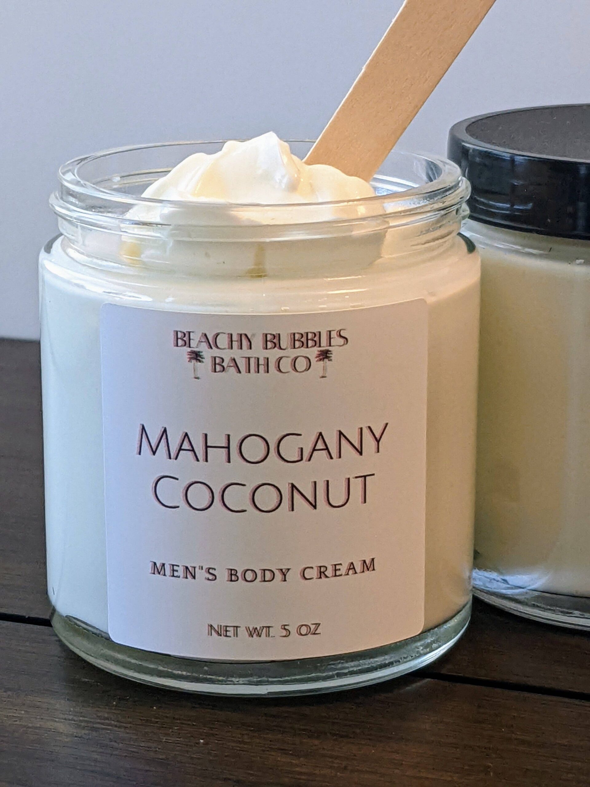 mahogany coconut body cream