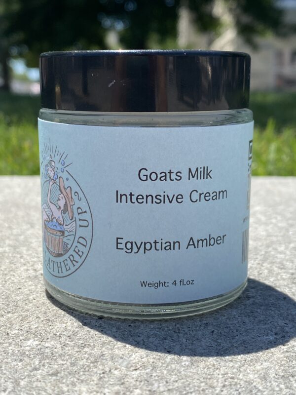 alu egyptian amber goats milk intensive cream 4oz