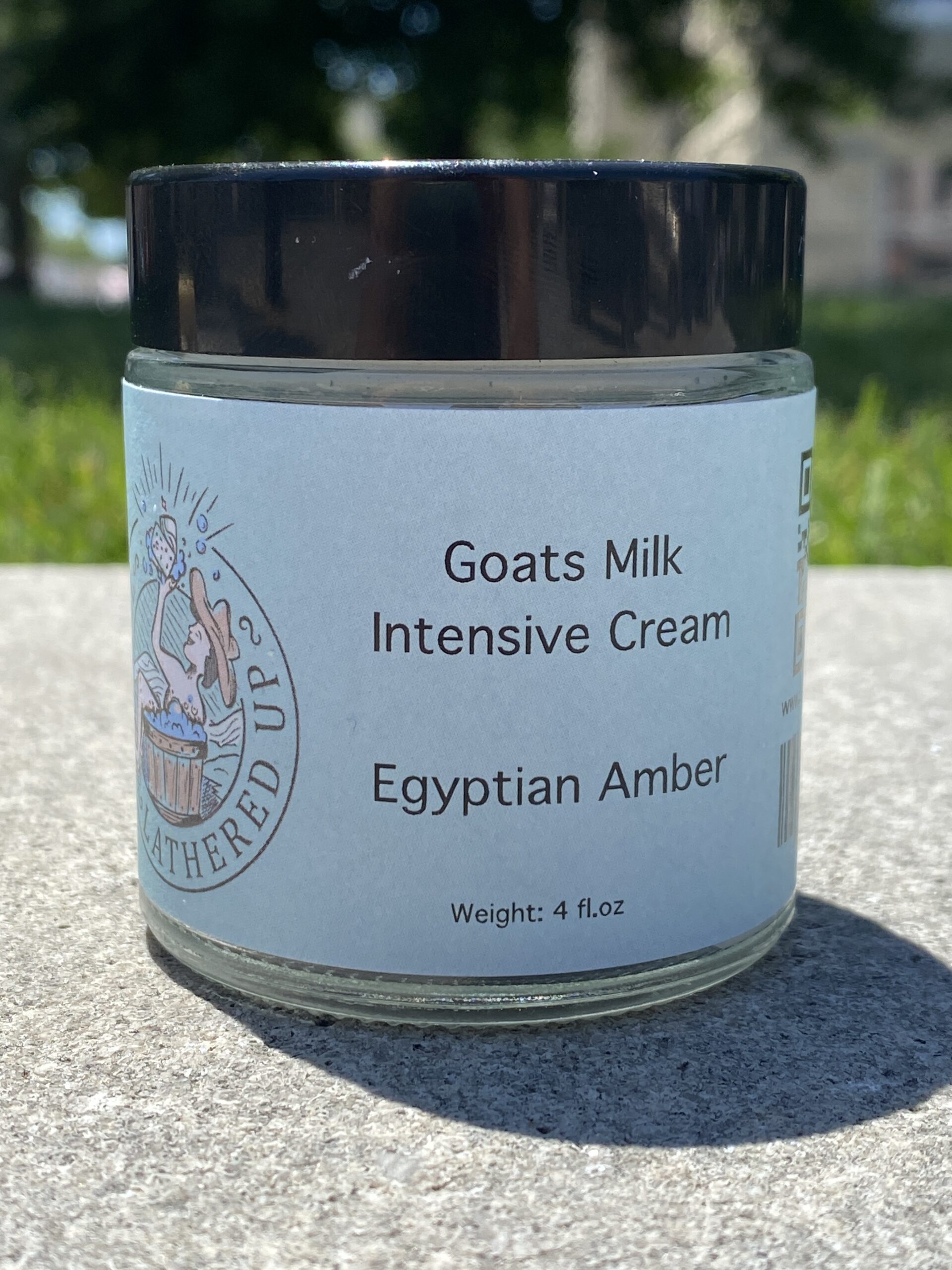 alu egyptian amber goats milk intensive cream 4oz
