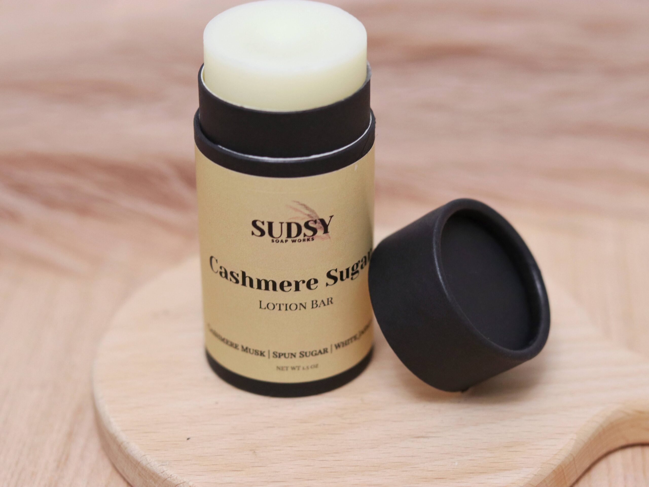 sudsy soap works cashmere sugar lotion bar 1.5oz