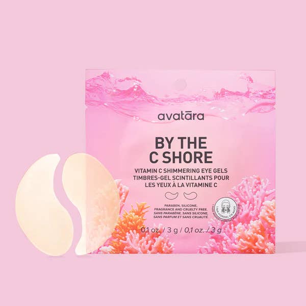 avatara by the c shore vitamin c shimmering eye gels