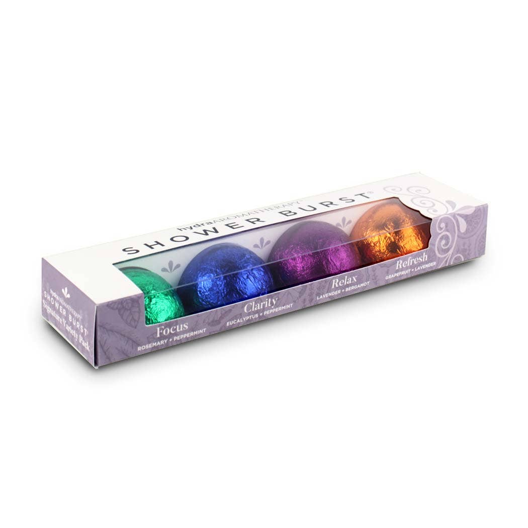hydraaromatherapy shower burst® variety pack