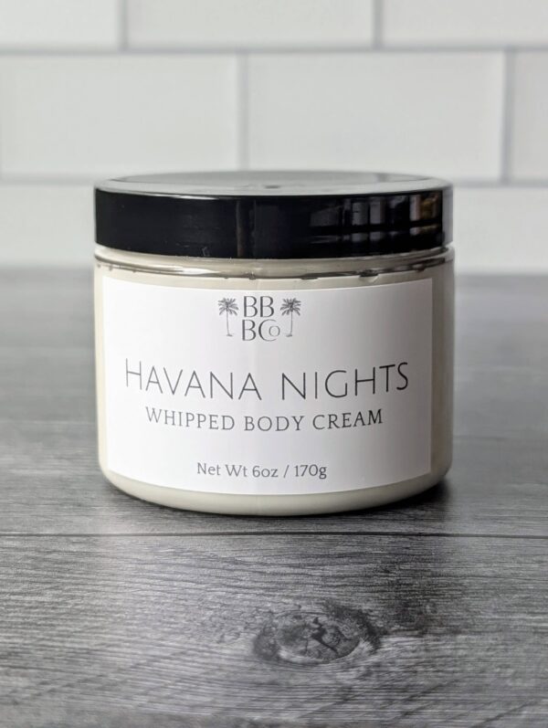 beachy bubbles havana nights men's whipped body cream 6oz