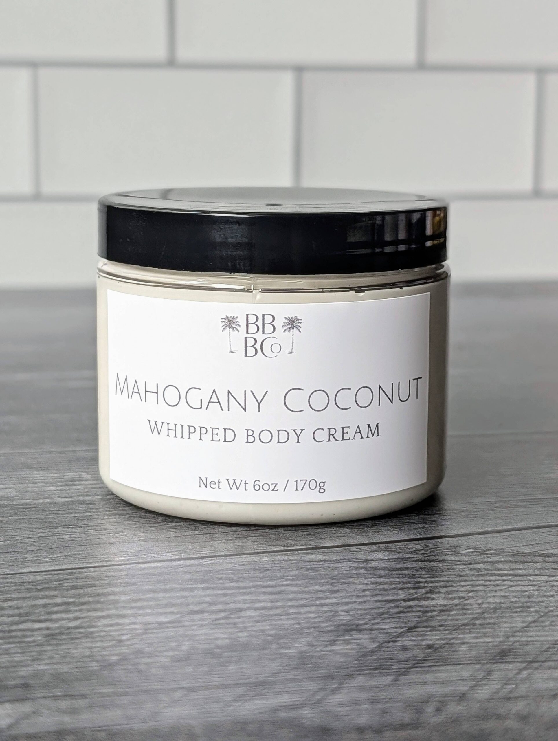 beachy bubbles mahogany coconut men's whipped body cream 6oz