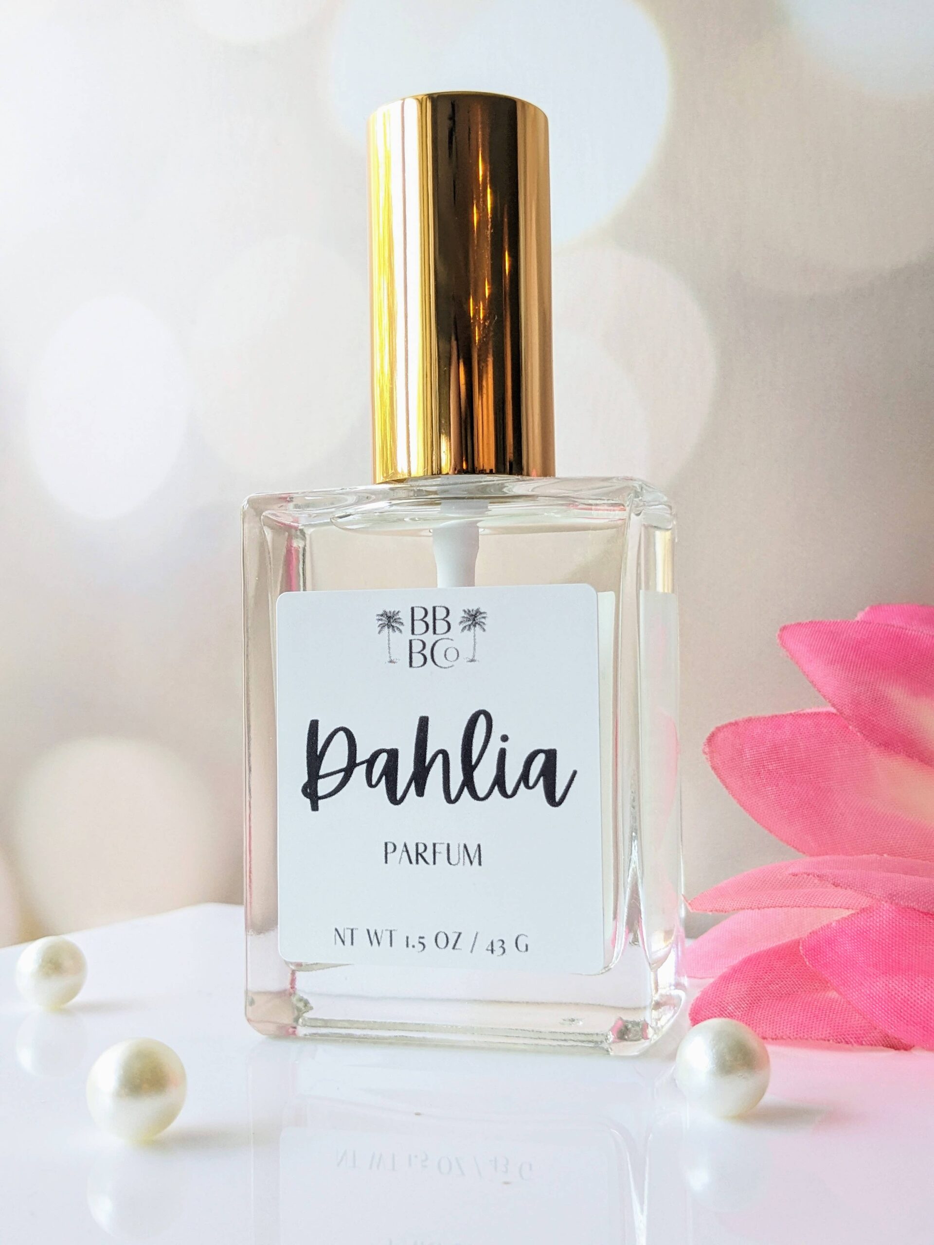 beachy bubbles dahlia perfume 1.5oz