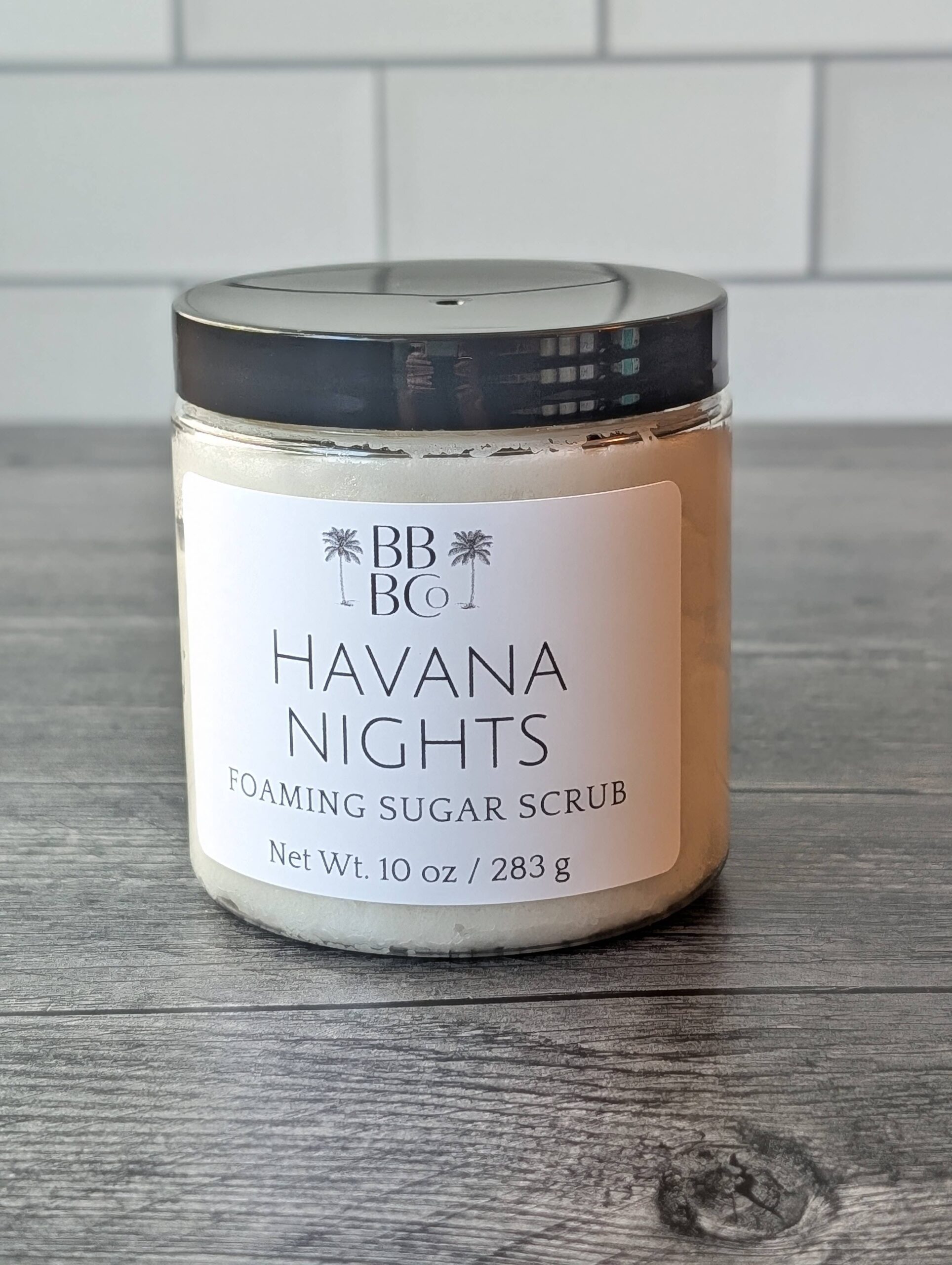 beachy bubbles havana nights men's body scrub 10oz
