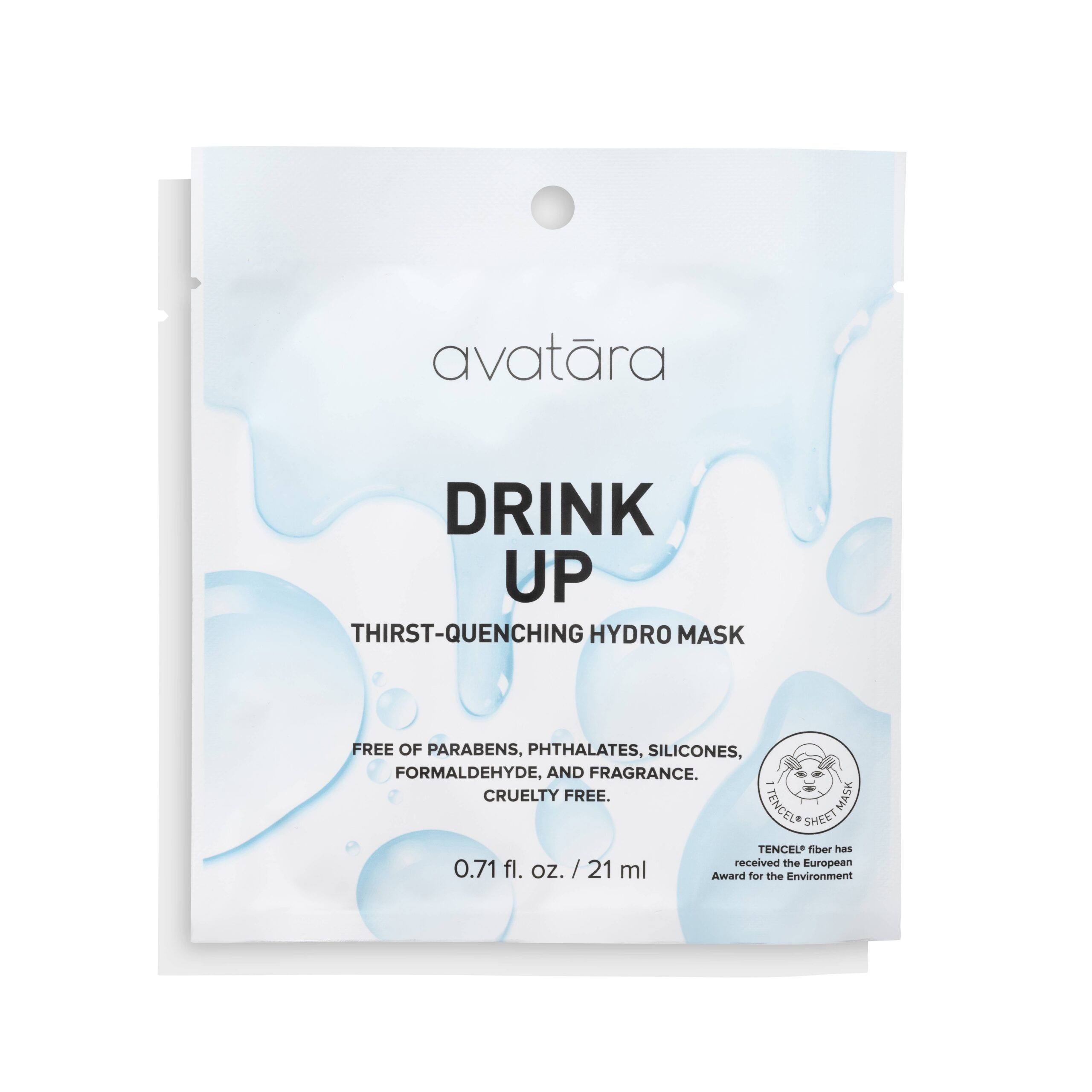 avatara drink up hydrating sheet mask single