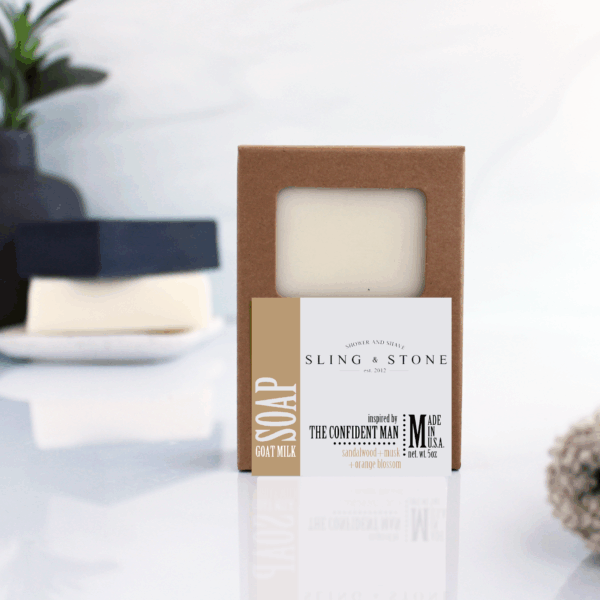 sling & stone ‘confident man' | sandalwood+musk+orange blossom 5oz