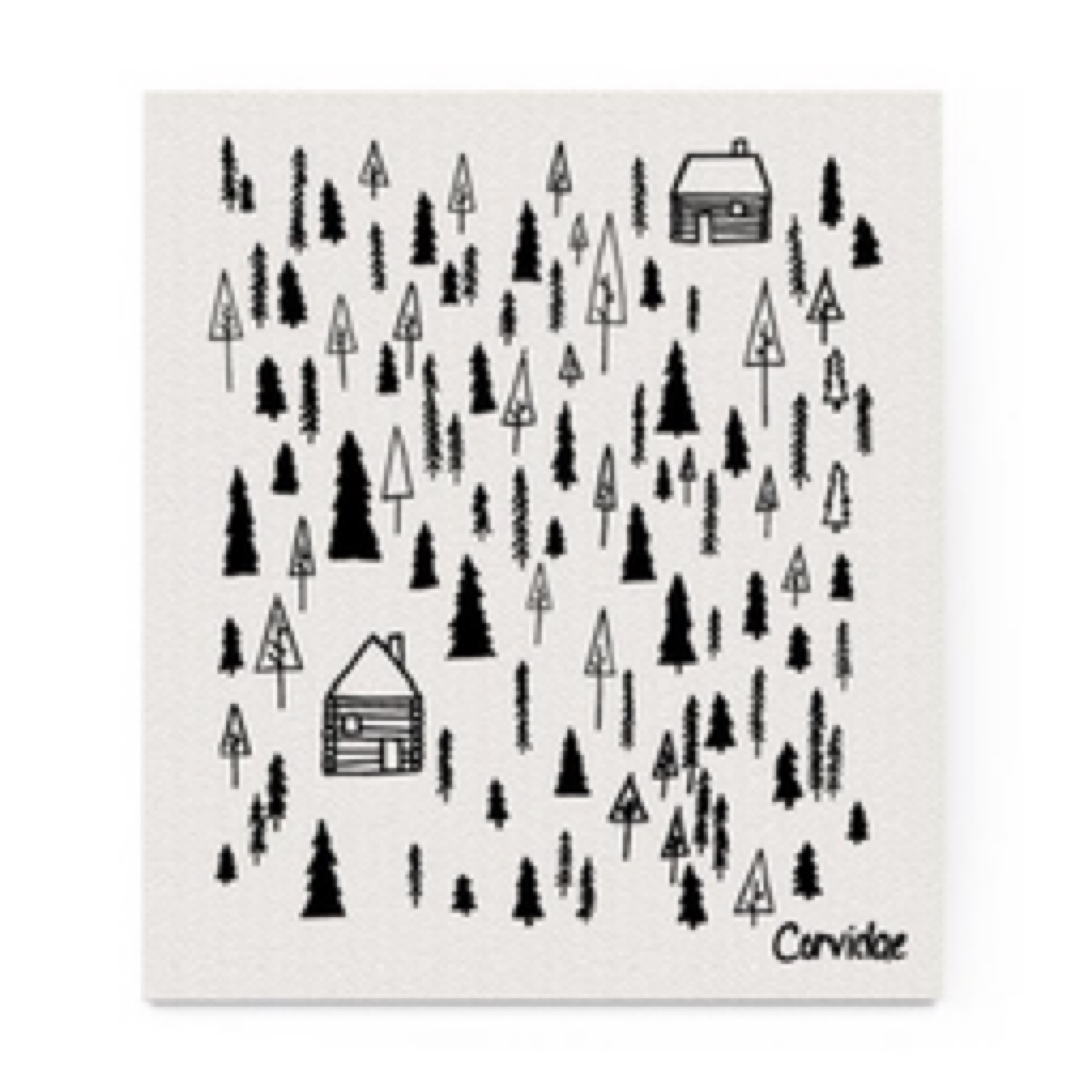 corvidae cabin swedish sponge cloth