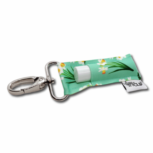 lippyclip® daffodils lip balm holder for standard size balm