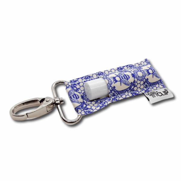lippyclip® bee colony lip balm holder for standard size balm