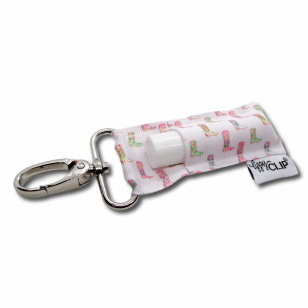 lippyclip® cowgirl boots lip balm holder for standard size balm
