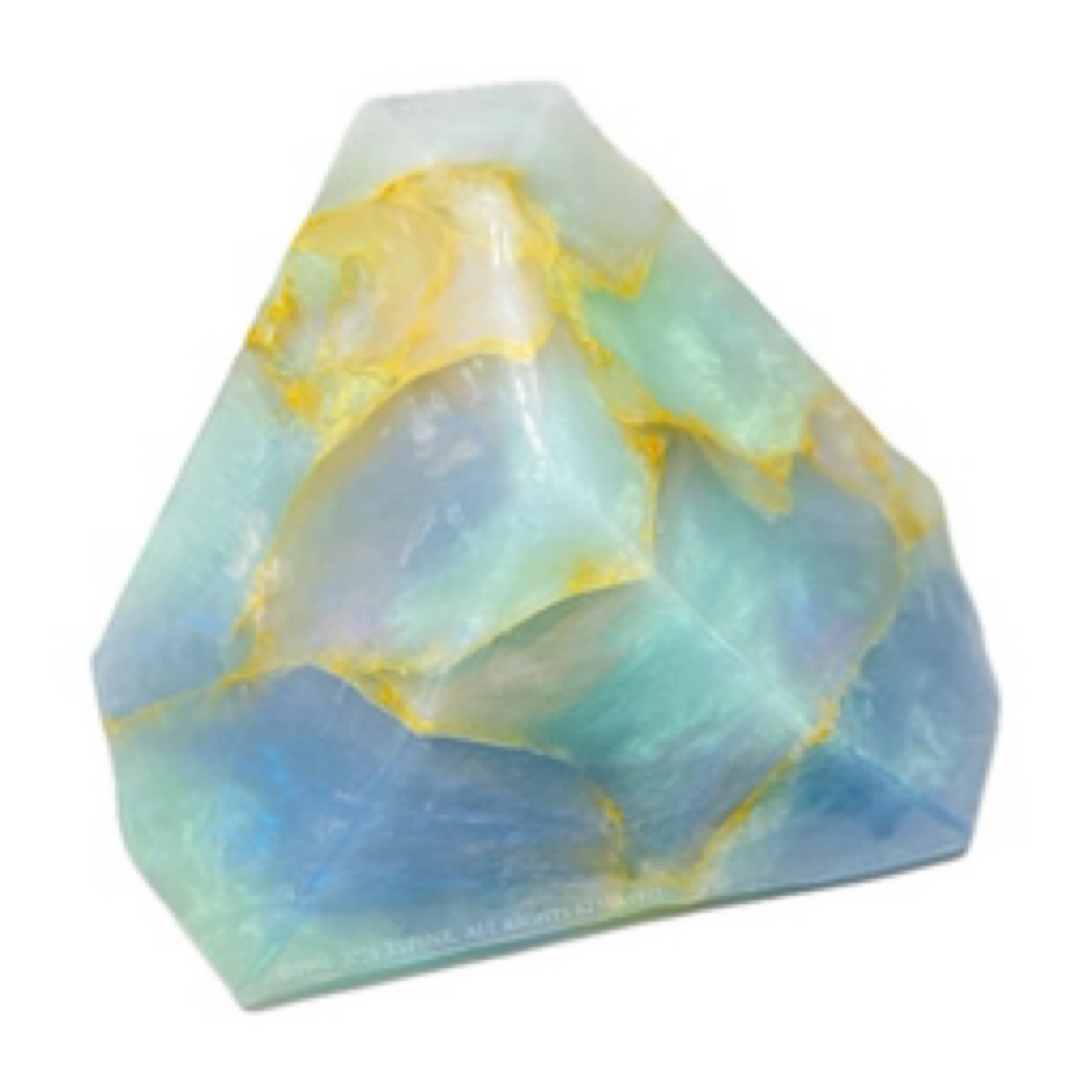 ts pink soaprocklets™ white opal: peach geranium moss 4oz