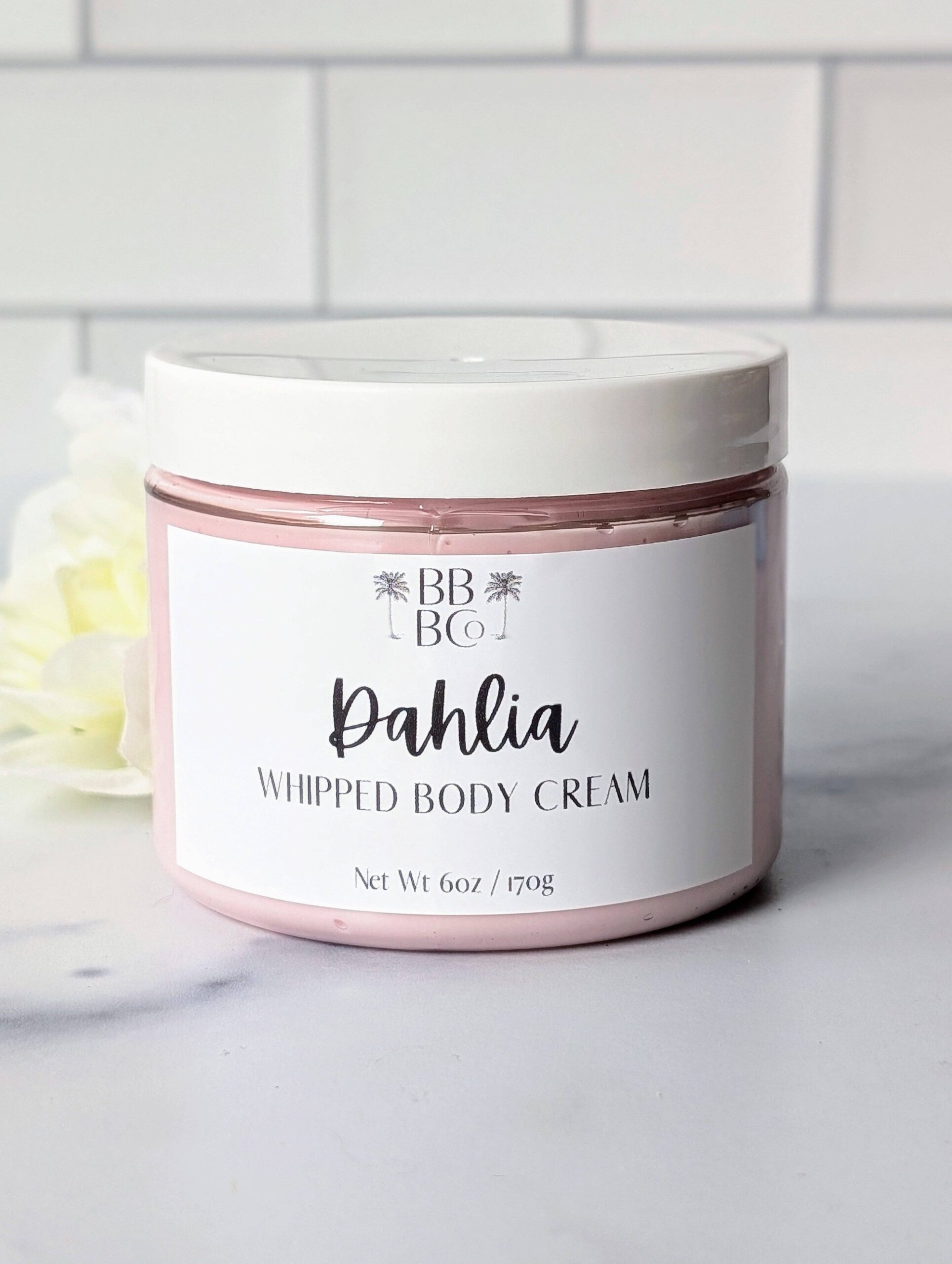 beachy bubbles dahlia whipped body cream 6oz