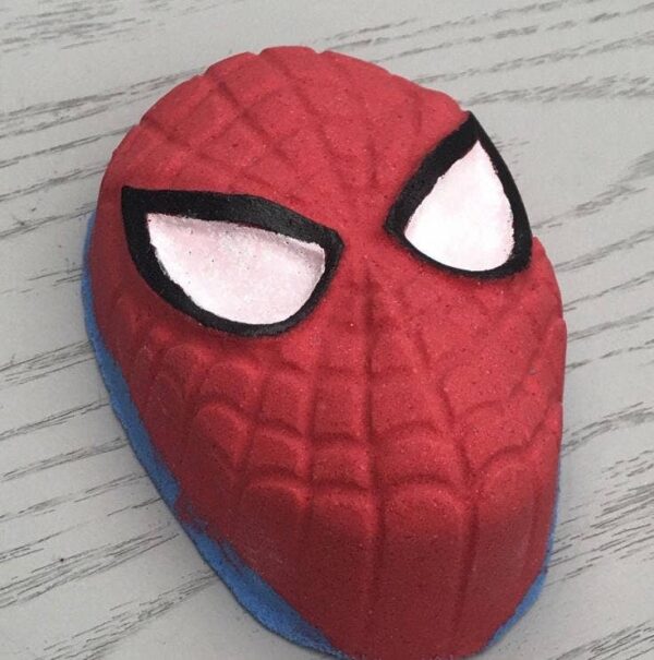 ivory anchors bath bomb: spiderman 7.6oz