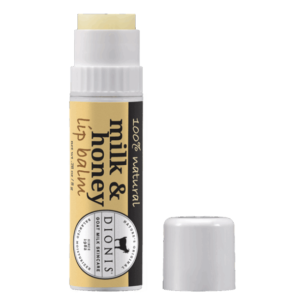 dionis goat milk lip balm milk & honey 0.28oz