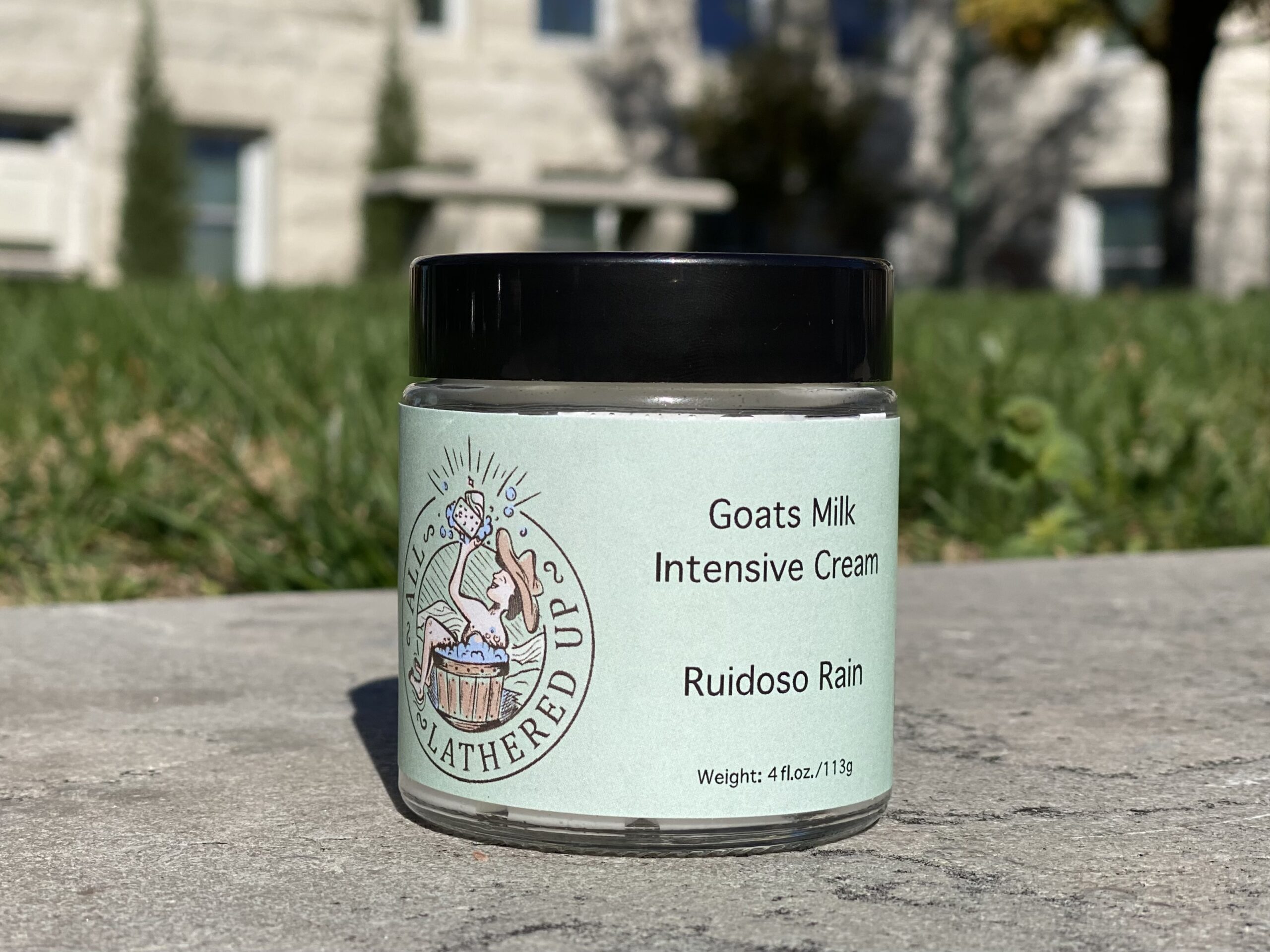 alu ruidoso rain goats milk intensive cream 4oz