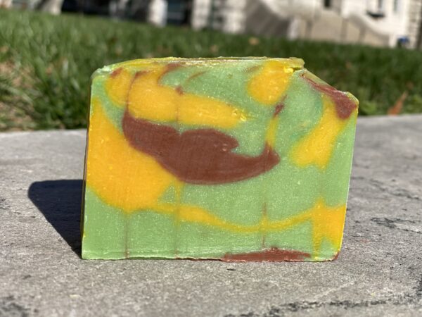 alu lemongrass cedarwood goats milk soap 4oz