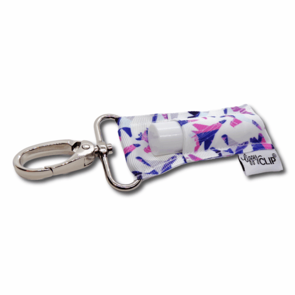 lippyclip® planes and jets lip balm holder for standard size balm