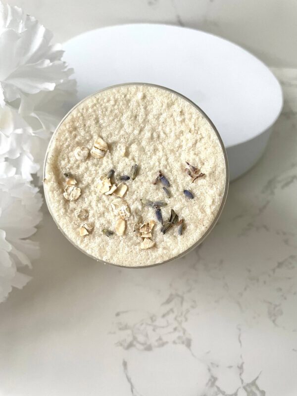 mellow melanin oat and manuka honey sugar scrub 6oz