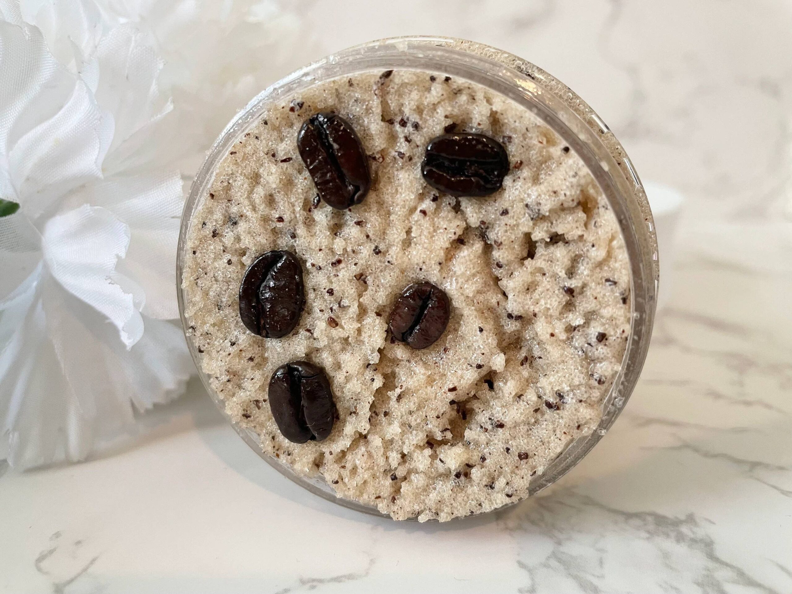 mellow melanin coffee and manuka honey sugar scrub 6oz