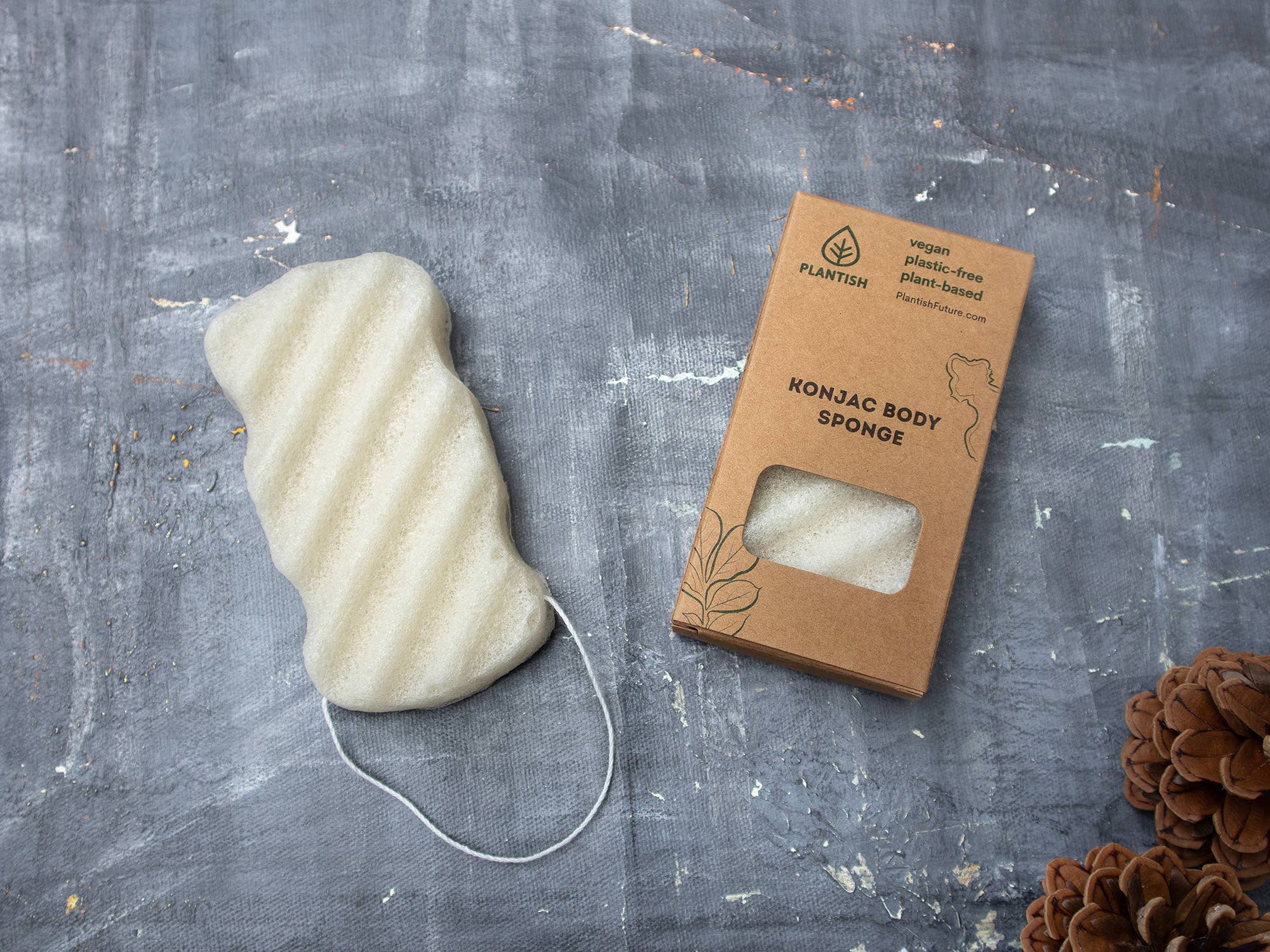 plantish konjac body sponge