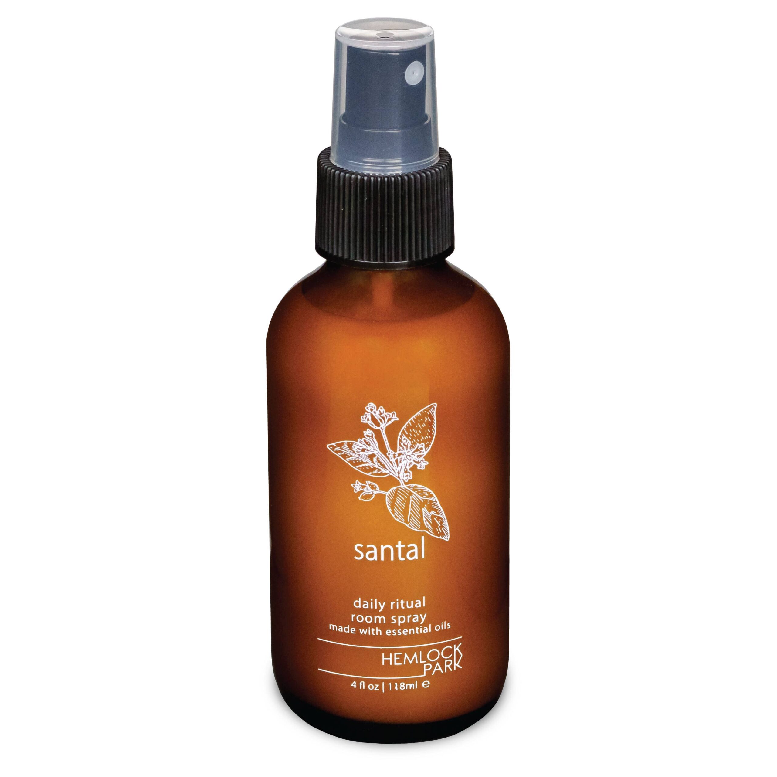 hemlock park room spray: santal 4oz