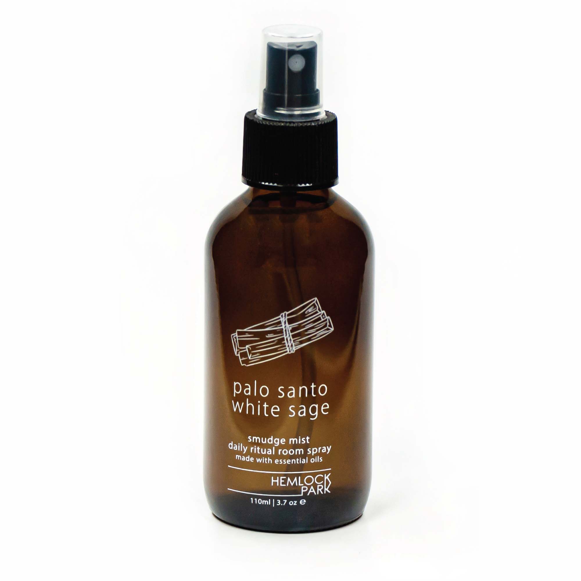 hemlock park: smudge spray: palo santo + sage