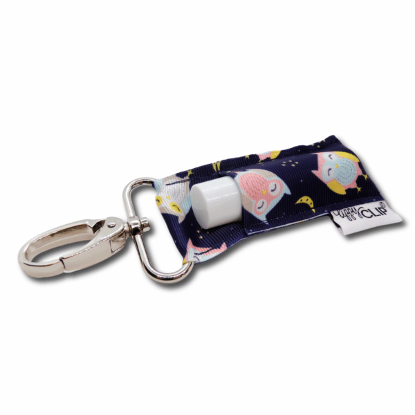 lippyclip® owls lip balm holder for standard size balm