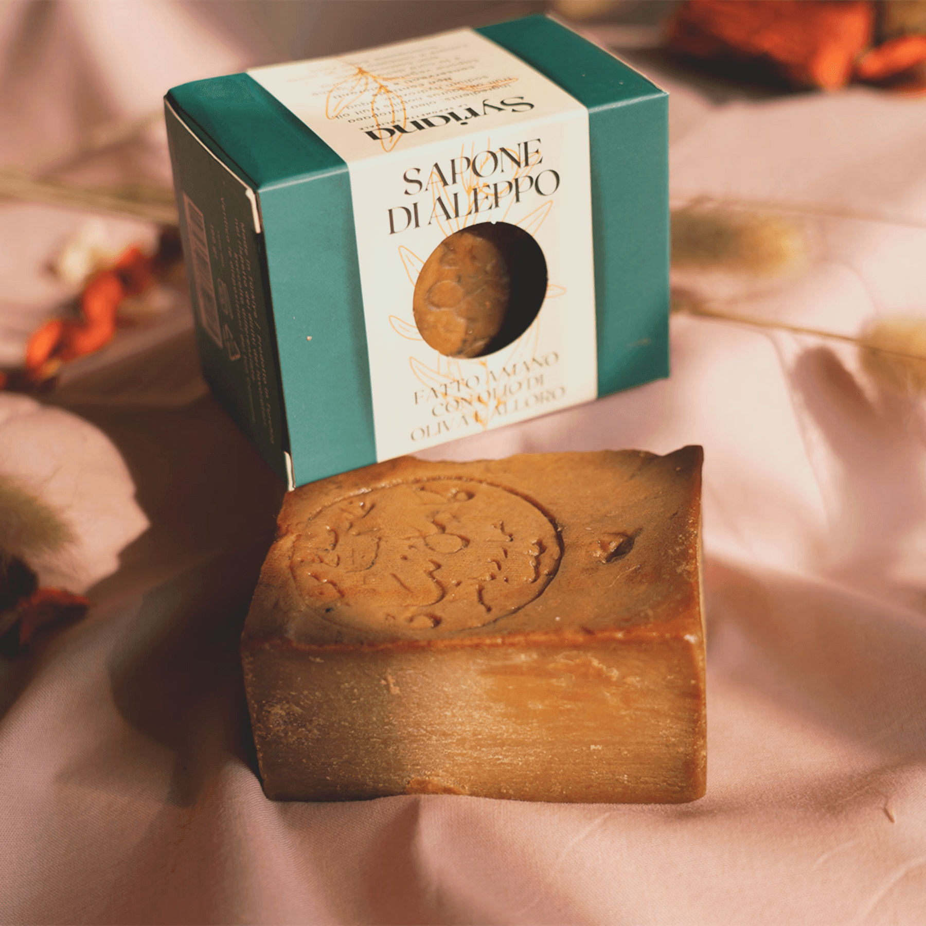 syriana aleppo soap with 1% laurel oil 190g