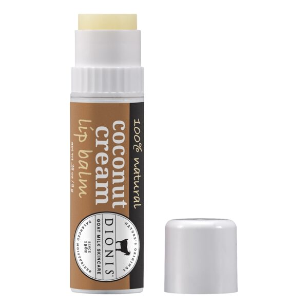 dionis goat milk lip balm coconut cream 0.28oz