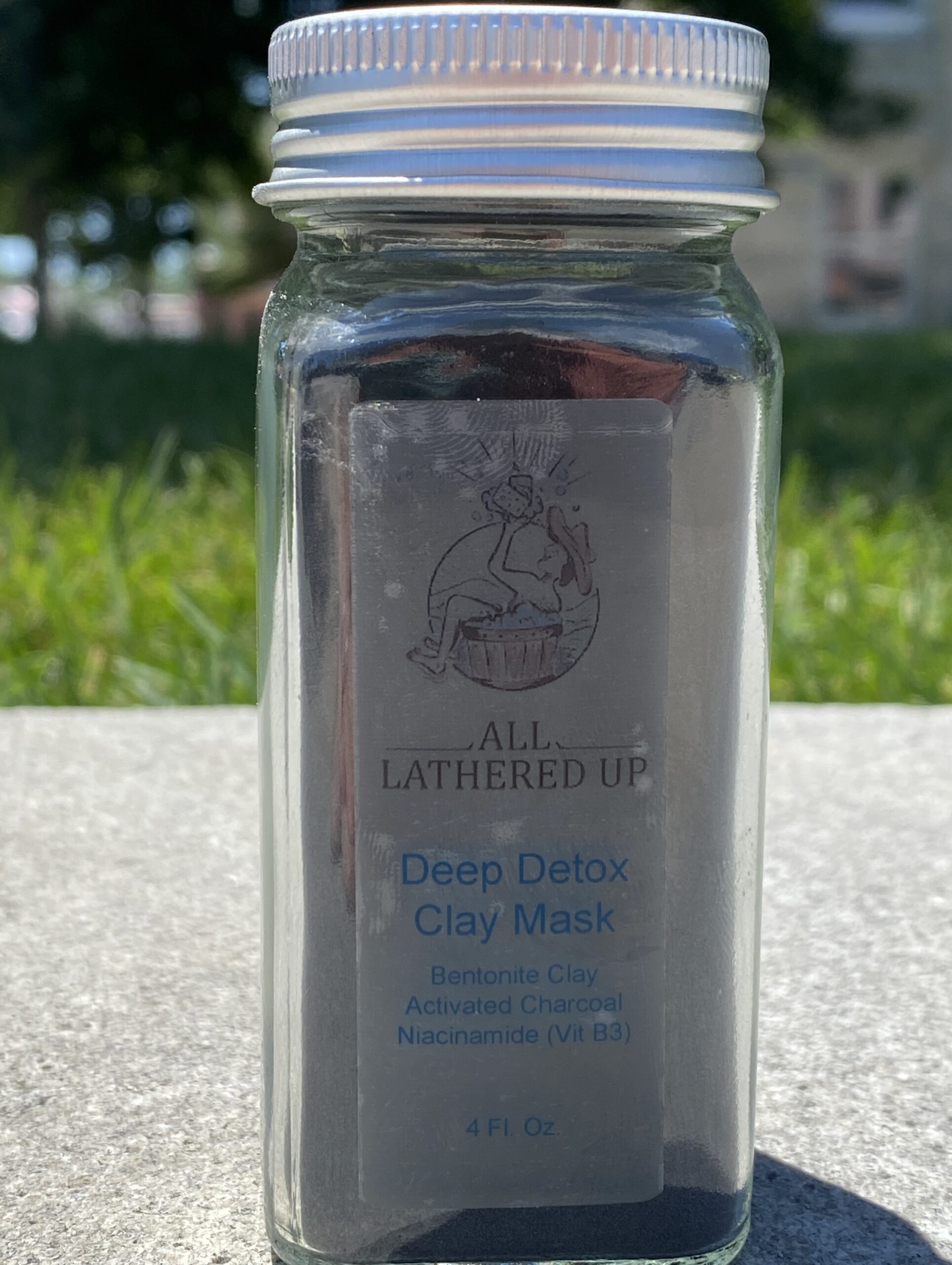 alu deep detox charcoal & clay mask 4oz