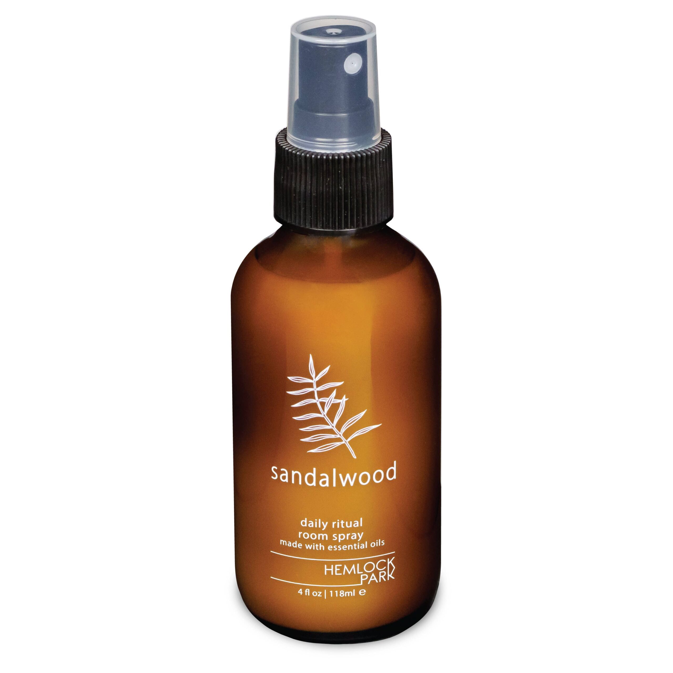 hemlock park room spray: sandalwood 4oz