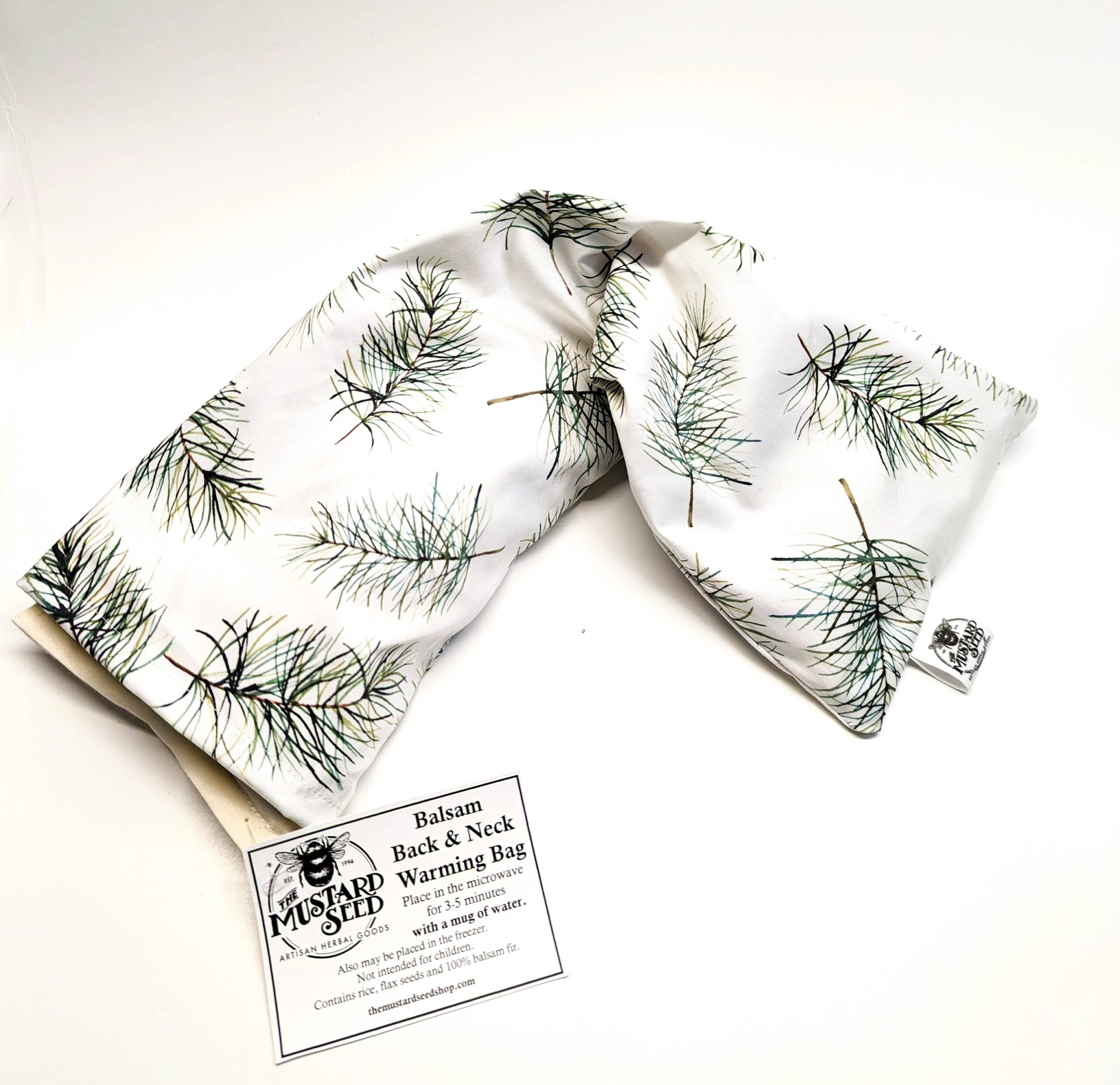 ms back & neck warming bag: balsam balsam fabric