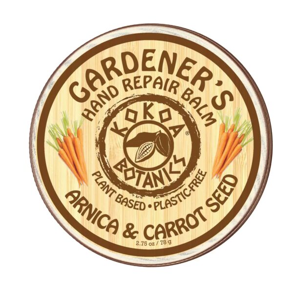 kokoa botanics gardener's hand repair arnica & carrot seed 2.75oz