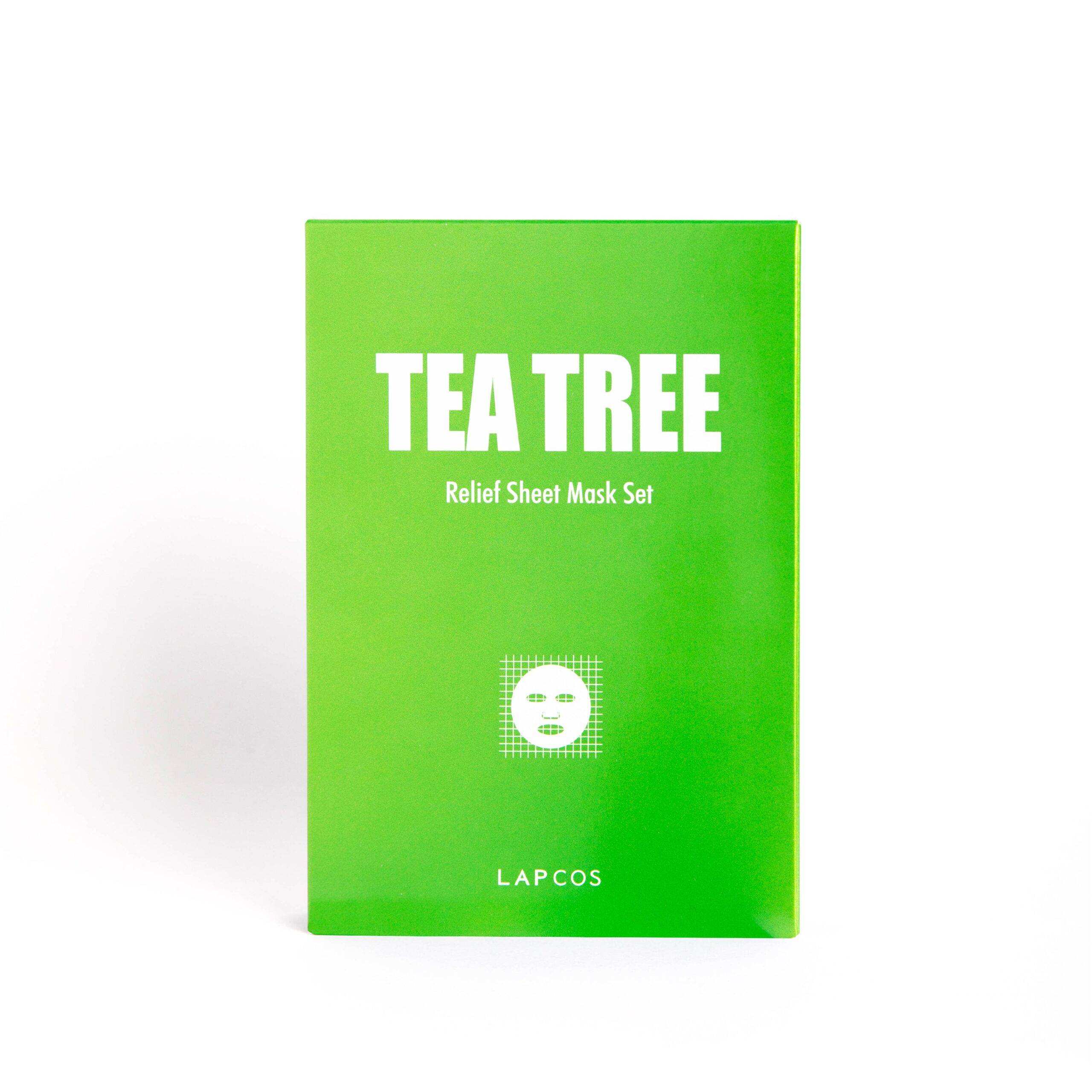 lapcos tea tree relief sheet mask